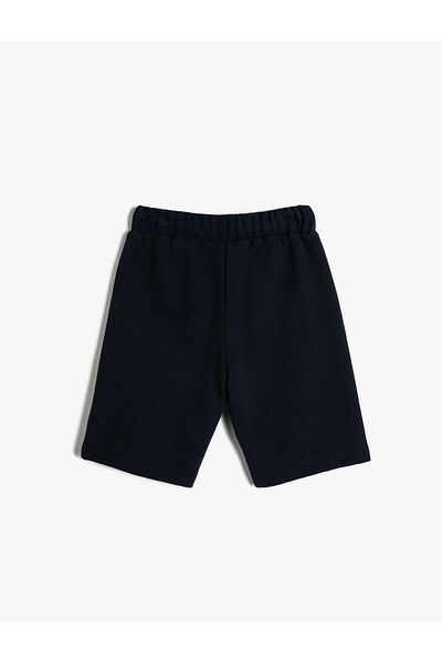 Koton Strukturierte Basic-Shorts – Taillenbinde