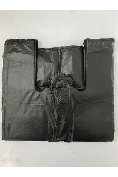 Öztürk ambalaj Black Medium Size Bag 28X50 (Garbage, Transport, Waste)