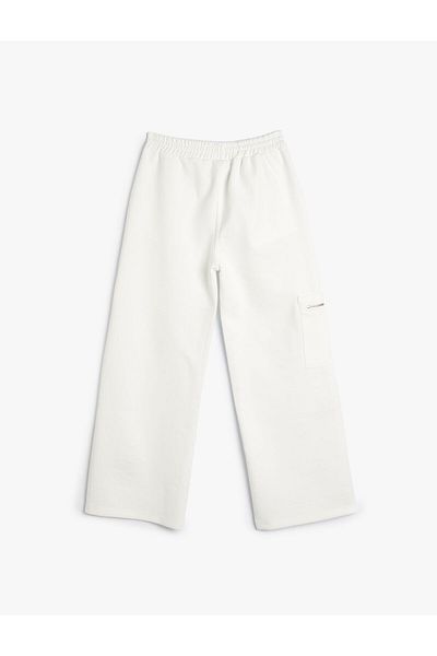 Koton Palazzo-Hose mit Reißverschlussdetail und Taschen
