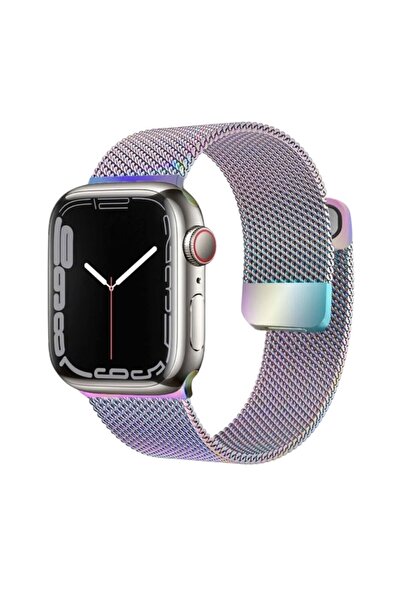 KILIF HOUSE Apple Watch 42 - 44 - 45 - 46 - 49mm Uyumlu Milano Loop Çelik Kordon