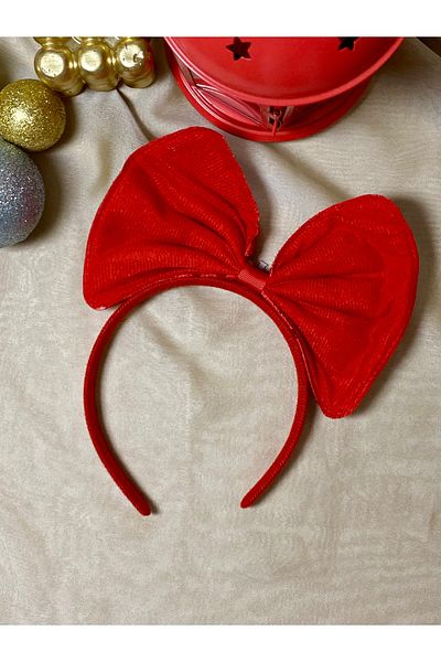 Twinssis Accessories Hohoho Written Large Ribbon Christmas Crown