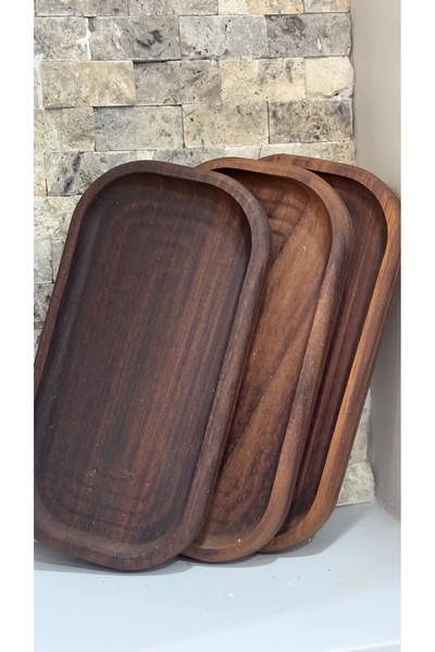 ARİN MODA ARİN HOMTEKS DEN AHŞAP KAHVALTI SUNUMLUK VEYA KAHVE SUNUMLUK