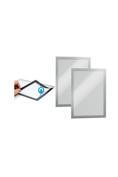 Hdg Aluminum Color Double Magnet Magnet Picture Announcement Board - Adhesive Fireplace Frame 10X15 cm