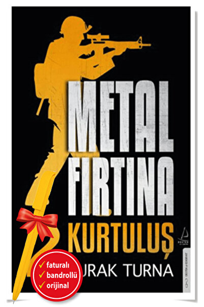 Destek Yayınları Alfa Kalem+Metal Fırtına 2 - Kurtuluş (Burak Turna)-YENİ-Ede...