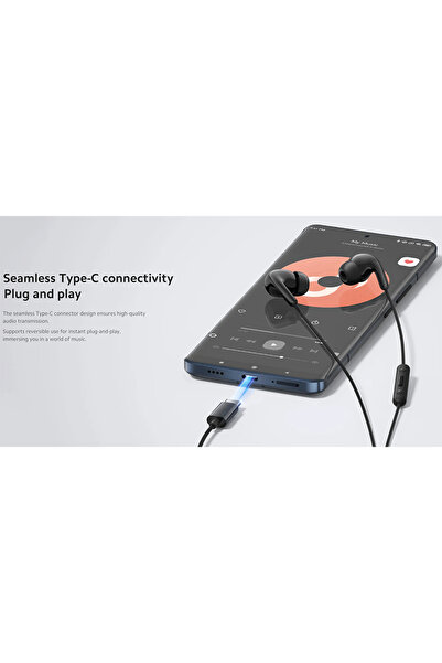 Xiaomi سماعة أذن بمنفذ Type-C BHR8930GL - أسود