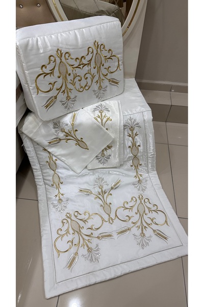 incisecrethome İPEK SİM SIRMA SECCADE SET