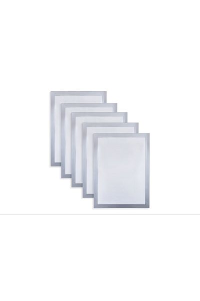 Hdg 10Pcs Aluminum Color Double Magnet Fireplace Magnet Picture Board Announcement - 10X15Cm