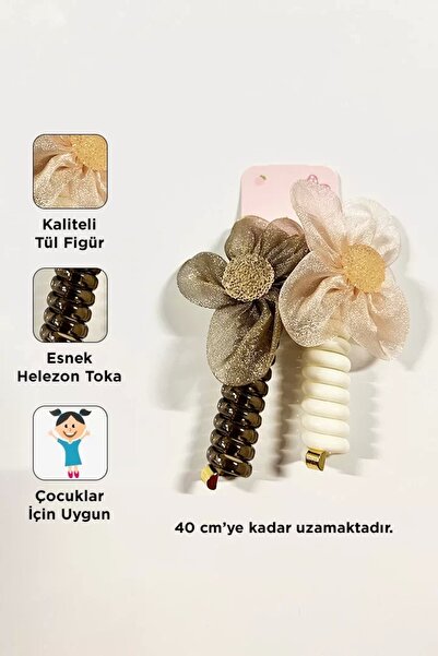 little Luv Cataramă spirală cu arc detaliată în piatră, cu culori mixte, în 2...