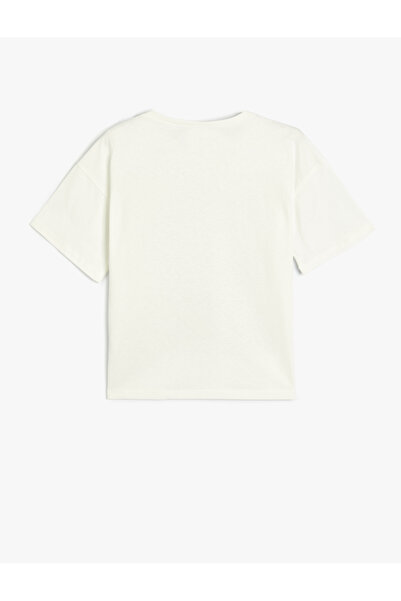 Koton Tričko pro psy s krátkým rukávem a výstřihem bavlna