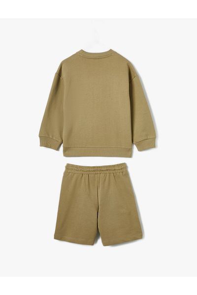 Koton Sweatshirt and Shorts Set - Tracksuit Set