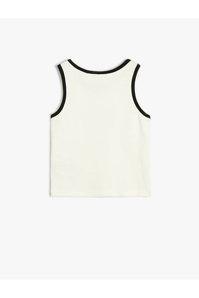 Koton Athlete Slogan Printed Crew Neck Cotton