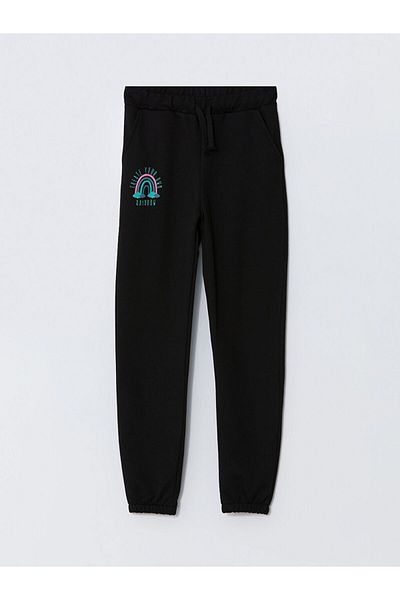 LC Waikiki Pantaloni de sport Jogger pentru fete cu talie elastică
