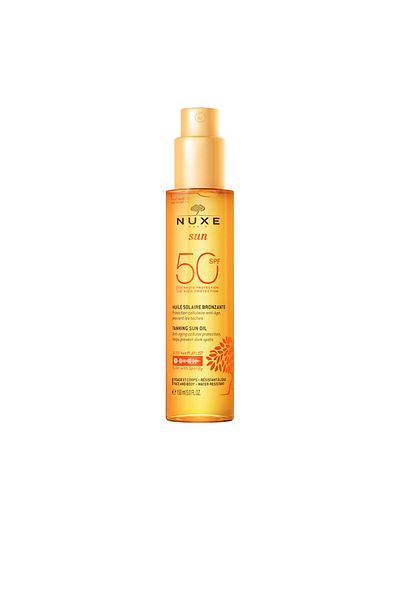 Nuxe Sun Bräunungsöl Gesicht Und Körper Spf50 150 ml
