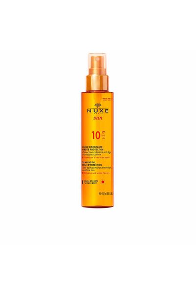 Nuxe Sun Aceite Bronceador Rostro Y Cuerpo Spf10 150 ml