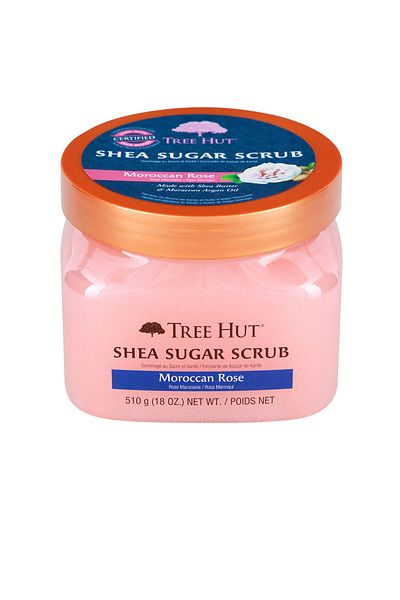 TreeHut Peeling De Azúcar Rosa De Marruecos Tree Hut 510 gr