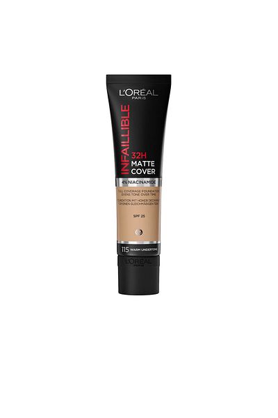 L'Oreal Paris Infaillible 32h Matte Cover Foundation Nr. 115 Warm Undertone L&#39;Oréal Paris 30 ml