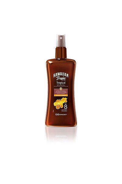 Hawaiian Tropic Kokosnuss & Papaya Trockenöl Spf8 Spray Hawaiian Tropic 200 ml