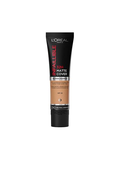 L'Oreal Paris Infaillible 32h Matte Cover Foundation #290-golden Amber L‘Oréal Paris 30 ml