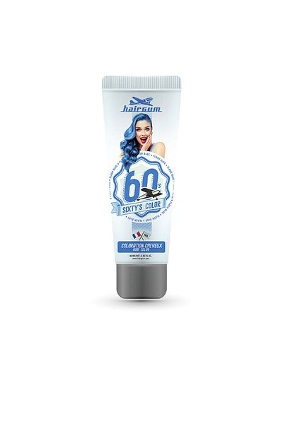 HAİRGUM Sixty's Color Hair Color #flash Blue 60 ml