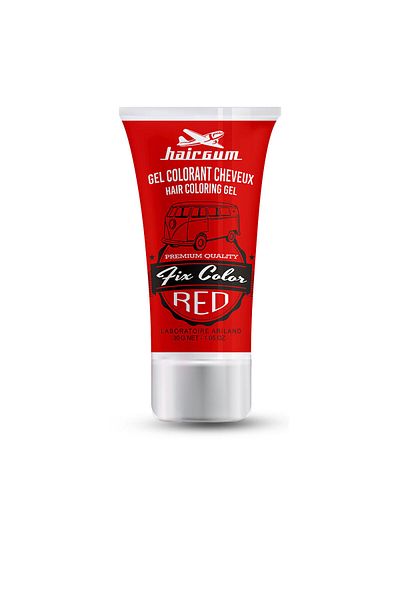 HAİRGUM Fix Color Gel-Farbstoff #rot 30 ml