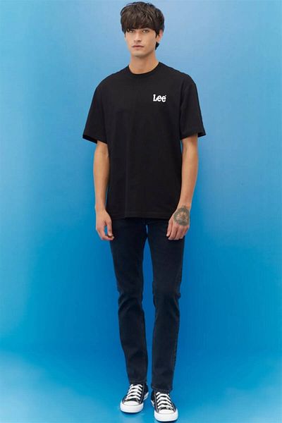 Lee Daren Regular Straight Fit Stretch-Jeans mit normaler Taille