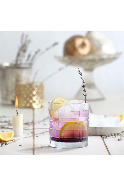 STOREMAX Ntwork Brit 4 Pcs Soft Drink Glass Art 1087243