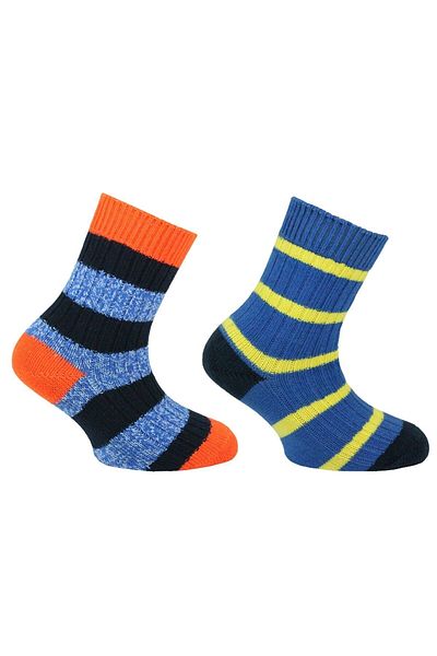 NORFOLK Mario Navy Blue Παιδικό μαλλί 2 Συσκευασία