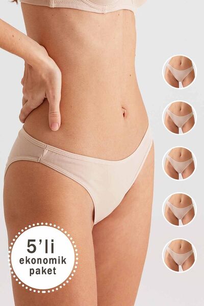 Pierre Cardin Femei - Set de 5 chiloți clasici din bumbac cu picioare înalte ...