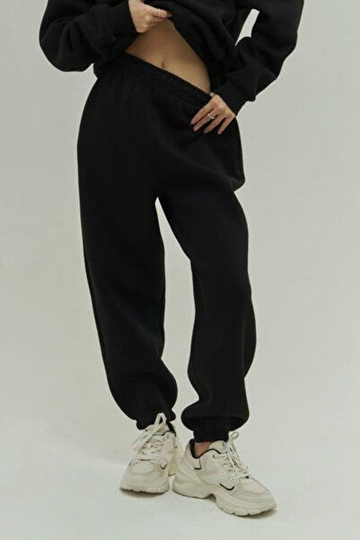 CMZ COLLECTİON Γυναικείο φαρδύ βαμβακερό παντελόνι jogger