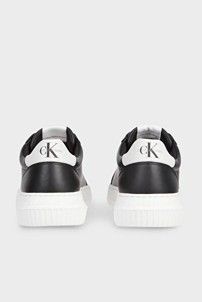 Calvin Klein CK Jeans CHUNKY CUPSOLE MONO LTH Erkek Siyah Sneaker YM0YM00681-0GJ