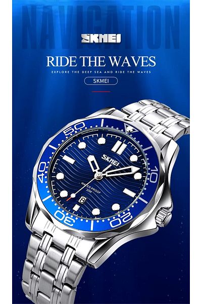 Mekanik store Skmei 9276 Fashion Texture Analog Men's Wristwatch