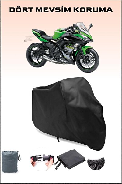 Breen أسود Kawasaki Ninja 650 Krt Edition متوافق مع القماش المشمع للدراجات ال...