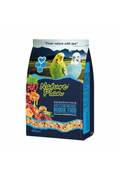 Nature Plan Mevye Aromalı Ballı Muhabbet Kuşu Yemi 500gr
