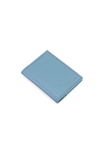 Desa Suport pentru carduri din piele pentru bărbați Vesper Blue