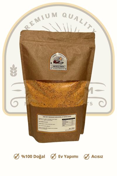 MEFAS FARM Uşak Köy Tarhanası %100 Doğal Ev Yapımı - 1 Kg. Acısız
