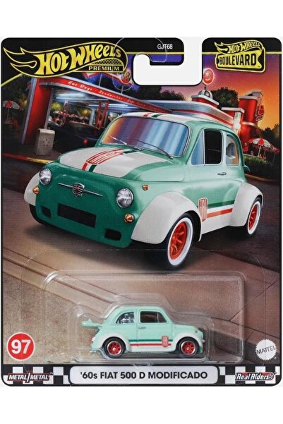 HOT WHEELS Premium Boulevard '60s Fiat 500 D Modificado HRT65