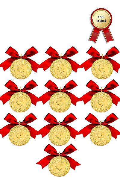 Altınkaynak Eski Tarihli 10 Adet Çeyrek Altın