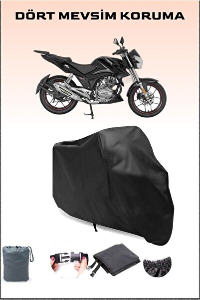 Breen غطاء دراجة نارية متوافق مع Black Mondial X-treme Max 150، غطاء المحرك