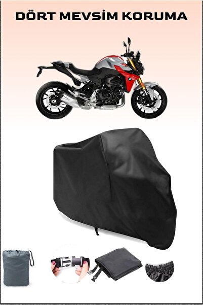 Breen Black Bmw F 900 R Compatible Motorcycle Tarpaulin, Engine Cover