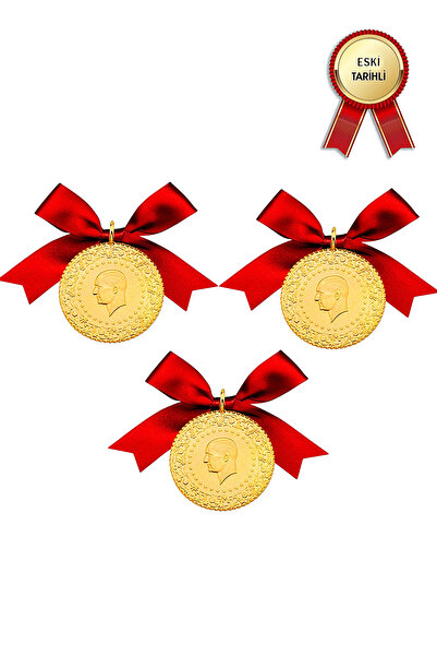 Altınkaynak Eski Tarihli 3 Adet Çeyrek Altın