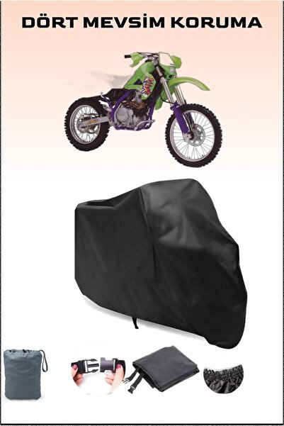 Breen قماش القنب للدراجات النارية المتوافق مع Kawasaki Klx 650 باللون الأسود،...
