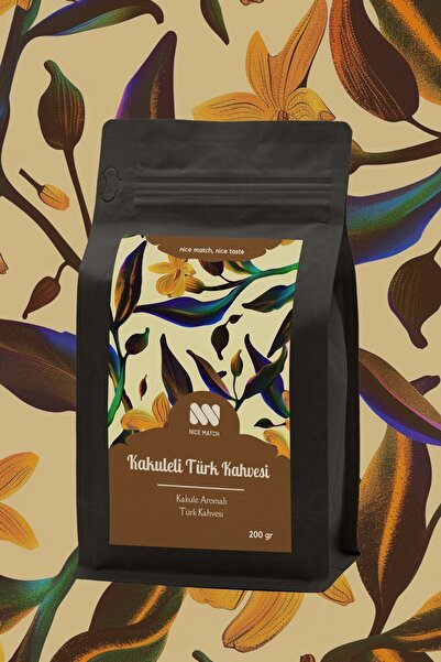Nice Match Kakuleli Türk Kahvesi Kakule Aromalı Türk Kahvesi 200 Gr