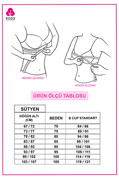 koza iç giyim Kadın Dolgusuz Mikro Straplez Sütyen