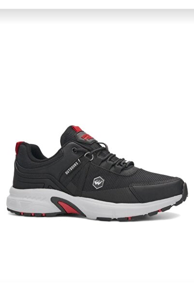 Wickers SU VE SOĞUĞA KARŞI DAYANIKLI SİYAH-KIRMIZI RENK ERKEK OUTDOOR SPOR AYAKKABI