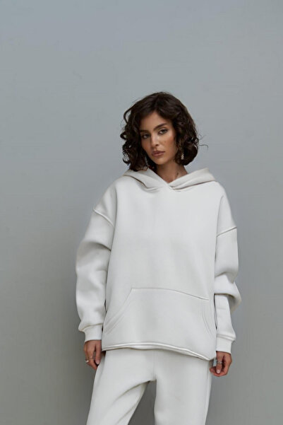 CMZ COLLECTİON Hanorac elegant pentru femei, căptușit cu bumbac, cu buzunar c...