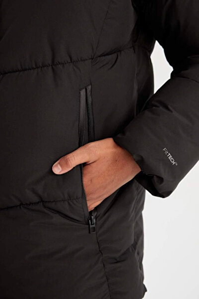 DeFacto Kadın Mont A1553ax Black