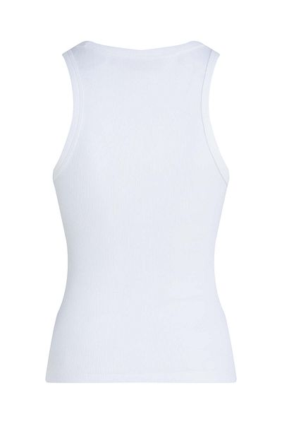 Calvin Klein WOVEN LABEL RIB TANK TOP