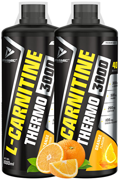 Dynamic Nutrition Thermo L-carnitine 3000 Mg X 2 Adet - 2000 ml - Portakal Ar...