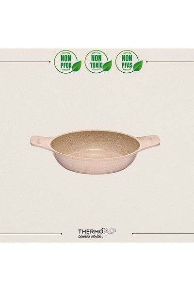 ThermoAD 18 cm Mink Hot Pot - Cast Iron Self-Handle