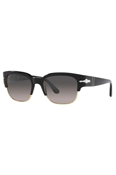 Persol Unisex Pillow Sunglasses- Po 3319s - Lense Size:55mm - Black